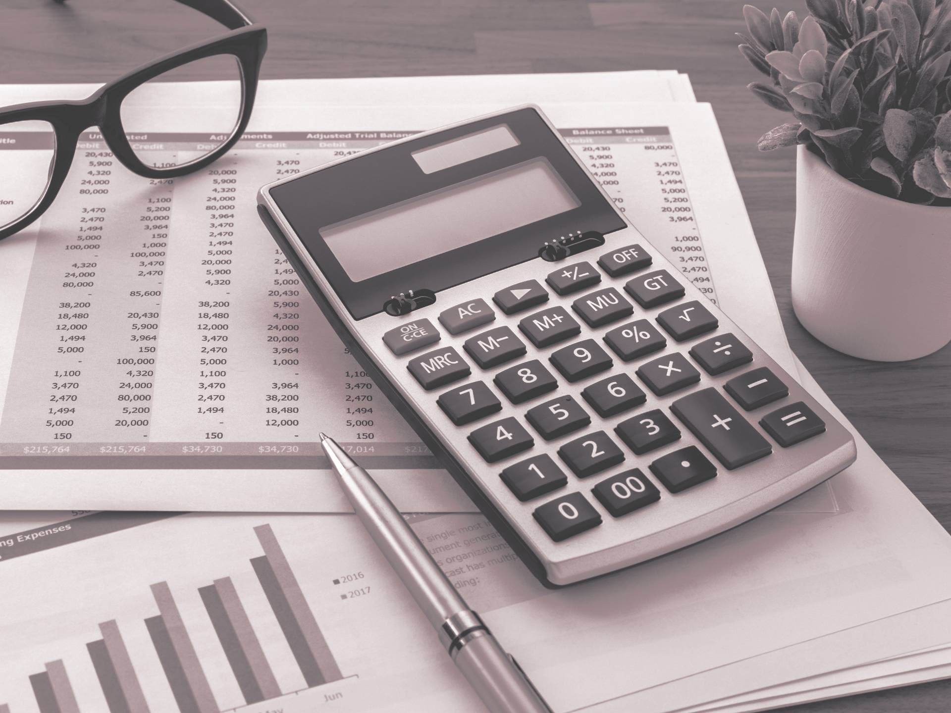 Monthly accounting and bookkeeping records by Esti MaGuire
